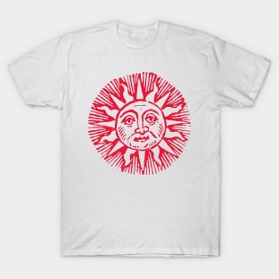 The Sun's Face - Medieval Graphic T-Shirt